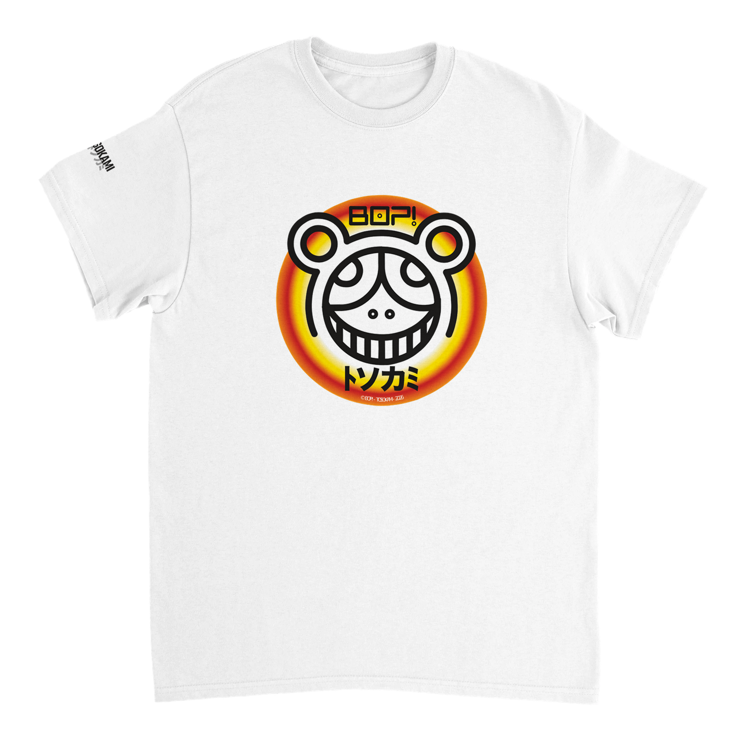 T-shirt Fantaisie Motif Pop Joyeux Éclatant – 100% Coton Premium
